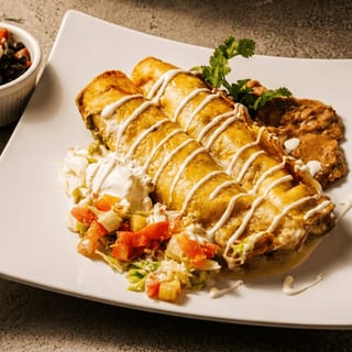 Lunch Chimichanga