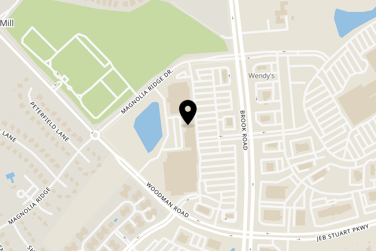 Map showing the location of Casa Grande Brook Rd, Glen Allen on 10120 Brook Rd in Glen Allen